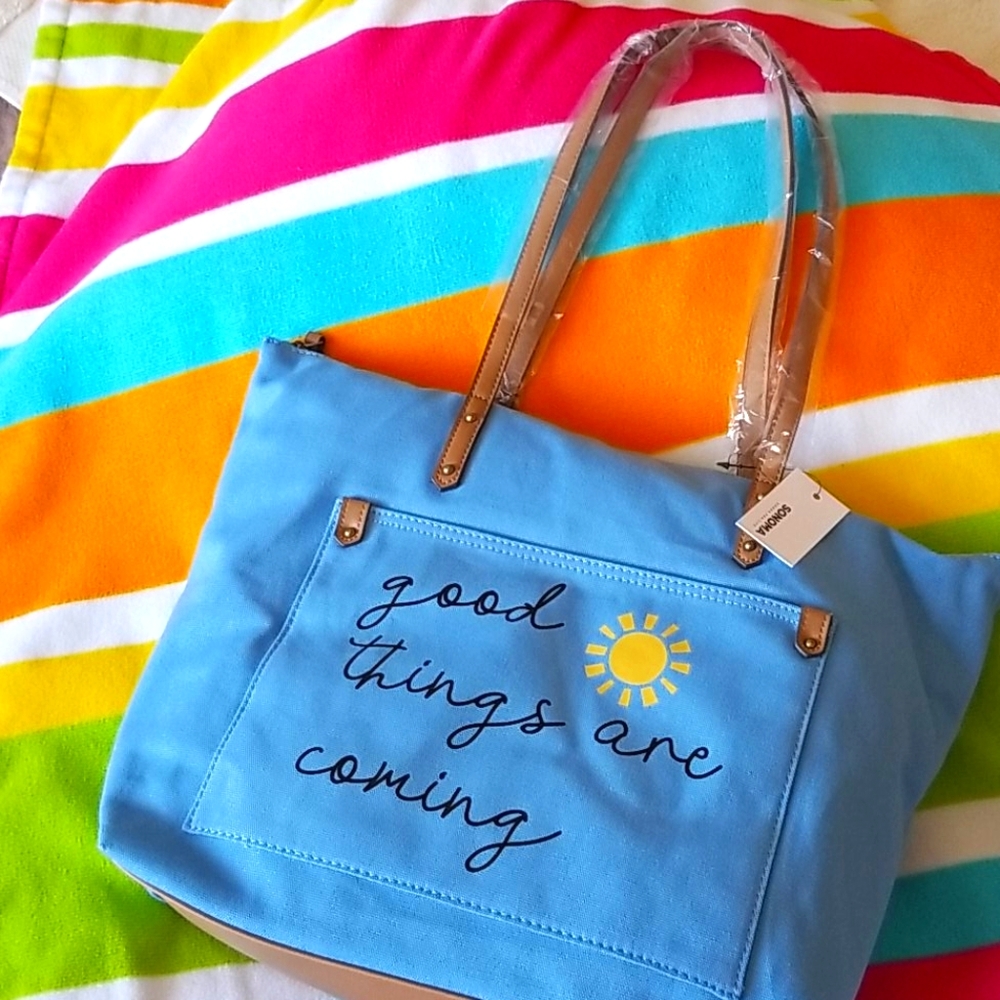 Print Canvas Tote